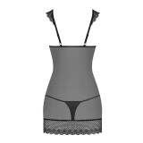 857-CHE-1 Chemise schwarz von Obsessive | Fesselliebe.de