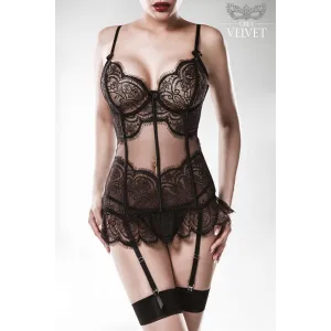 2-teiliges Lingerie-Corsagen-Set 15126 von Grey Velvet