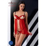Rotes ouvert Chemise Cherry von Passion Devil Collection | Fesselliebe.de