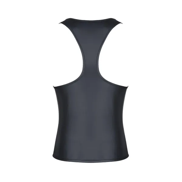 Muscle-Shirt TSH003 schwarz von Regnes Fetish Planet | Fesselliebe.de