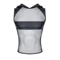 Kapuzen-Shirt TSH005 schwarz von Regnes Fetish Planet