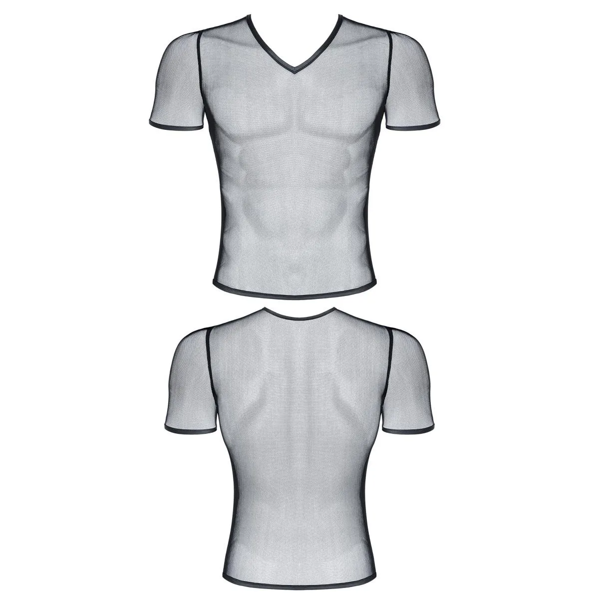 T-Shirt TSH008 schwarz von Regnes Fetish Planet | Fesselliebe.de