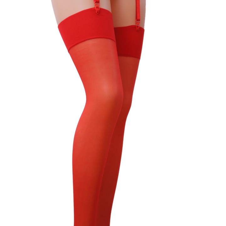 Strümpfe ST001 rot von Passion | Fesselliebe.de