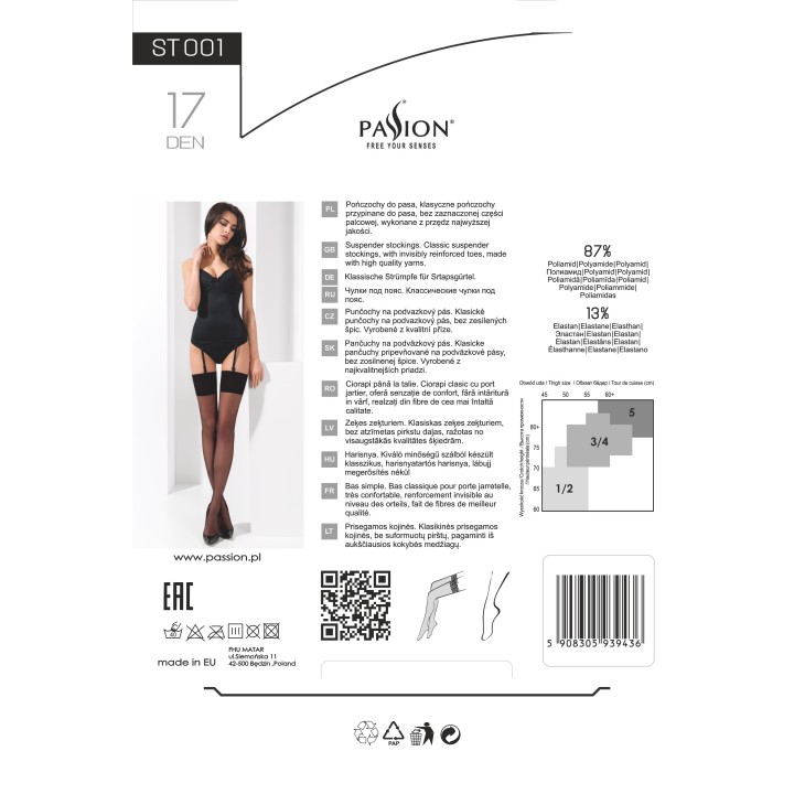 Strümpfe ST001 rot von Passion | Fesselliebe.de