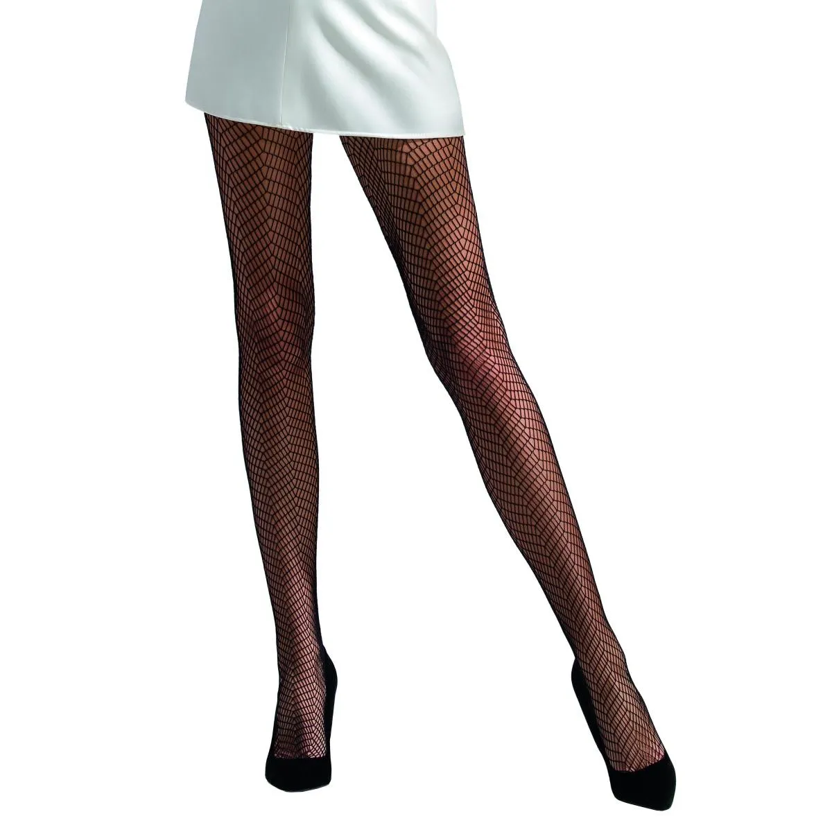 Netz-Strumpfhose TI017 schwarz von Passion | Fesselliebe.de