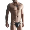 Jock Slip BRI001 schwarz von Regnes Fetish Planet