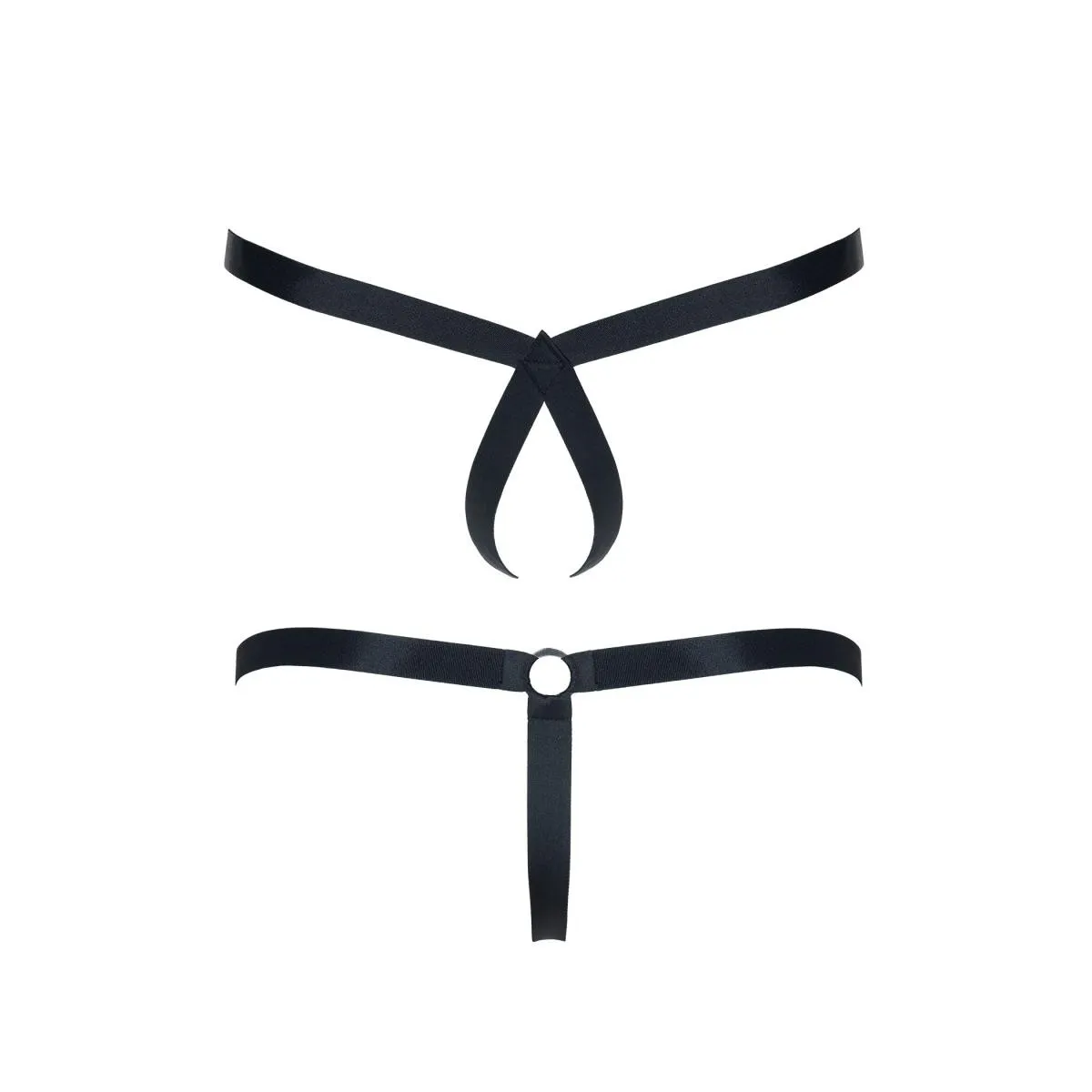 2er Pack Harness String BRI010 schwarz von Regnes Fetish Planet | Fesselliebe.de