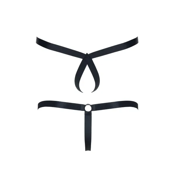 2er Pack Harness String BRI010 schwarz von Regnes Fetish Planet | Fesselliebe.de