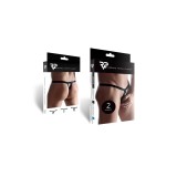 2er Pack Harness String BRI010 schwarz von Regnes Fetish Planet | Fesselliebe.de