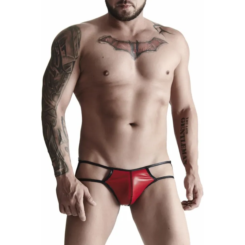 Jock Slip BRI013 rot von Regnes Fetish Planet | Fesselliebe.de