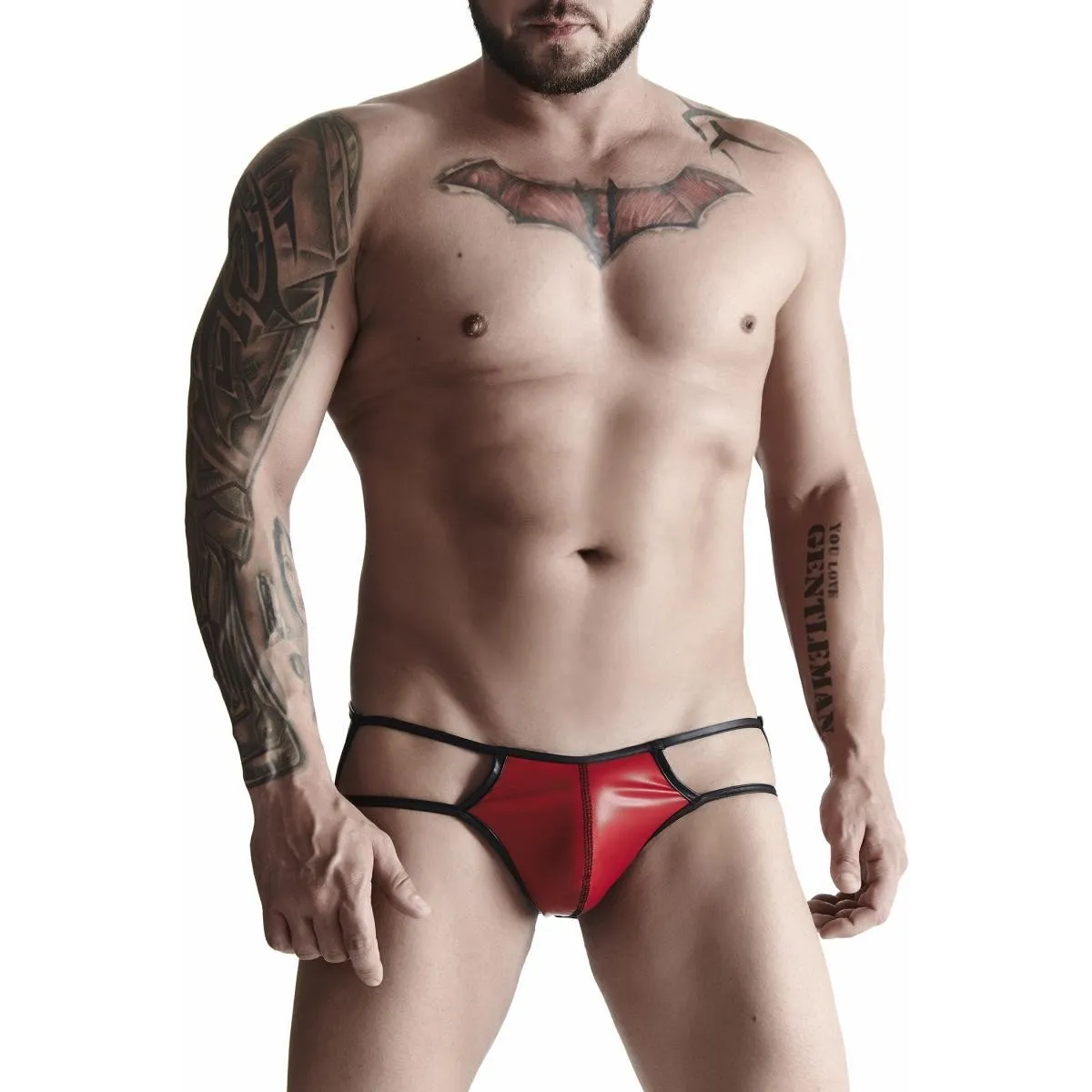 Jock Slip BRI013 rot von Regnes Fetish Planet | Fesselliebe.de