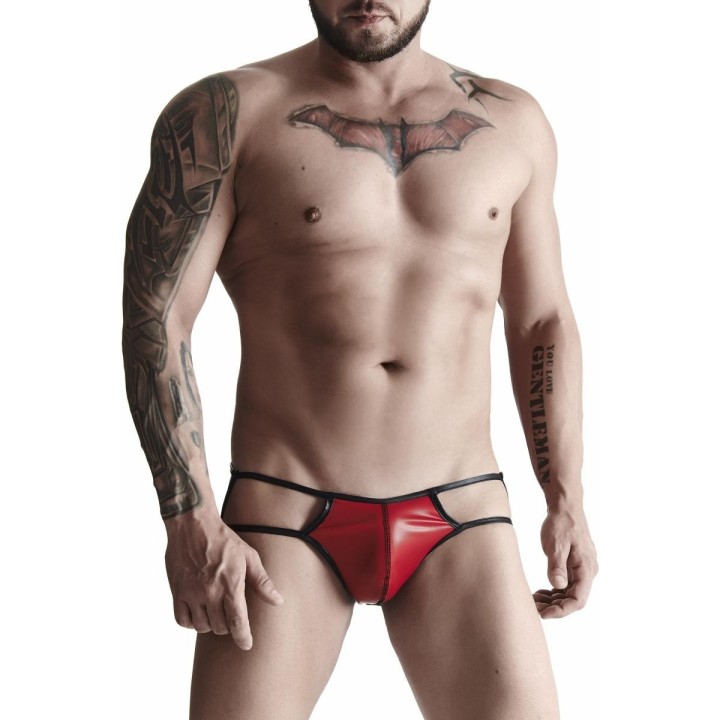 Jock Slip BRI013 rot von Regnes Fetish Planet | Fesselliebe.de