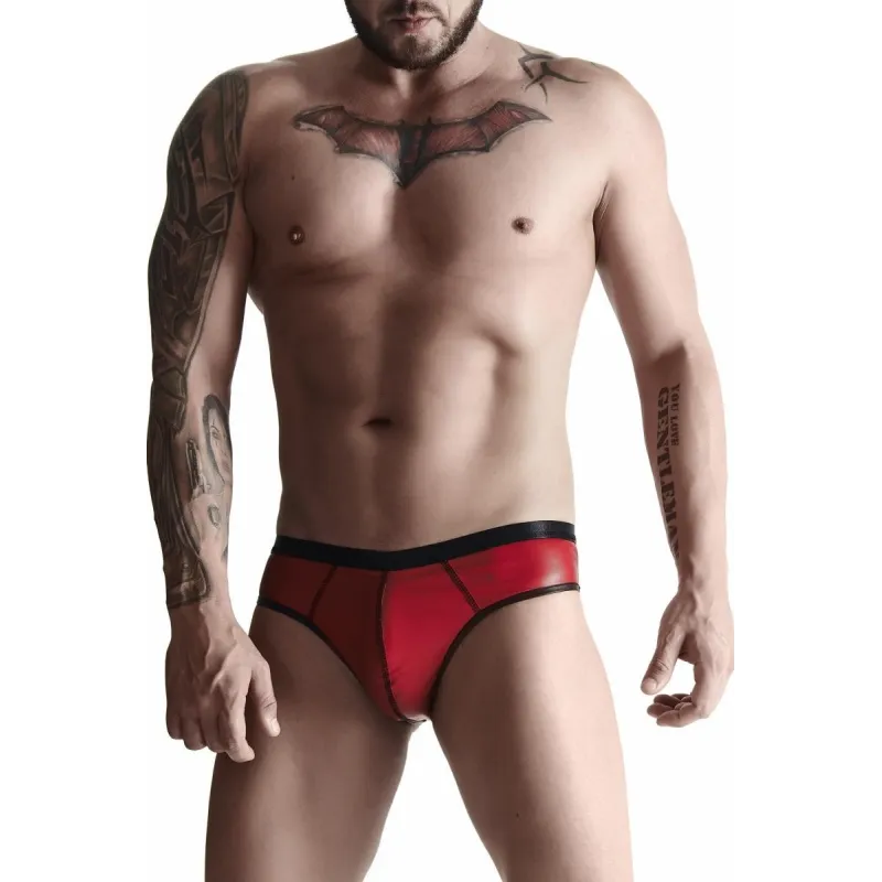 Slip BRI014 rot von Regnes Fetish Planet | Fesselliebe.de