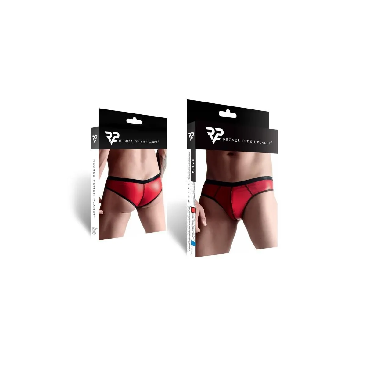 Slip BRI014 rot von Regnes Fetish Planet | Fesselliebe.de