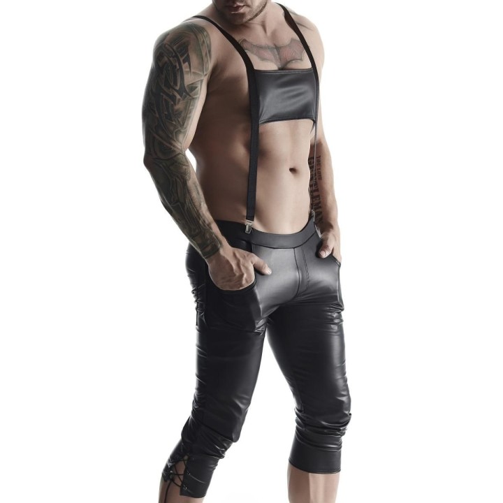 Bermudas TRA001 schwarz von Regnes Fetish Planet | Fesselliebe.de