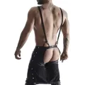 Bermudas TRA001 schwarz von Regnes Fetish Planet