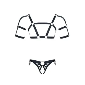 Harness SET010 schwarz von Regnes Fetish Planet