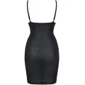 Schwarzes Minikleid CADR003 von Demoniq Carnival Party Line
