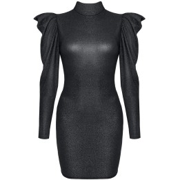 Schwarzes Minikleid CADR005 von Demoniq Carnival Party Line | Fesselliebe.de