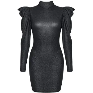 Schwarzes Minikleid CADR005 von Demoniq Carnival Party Line | Fesselliebe.de