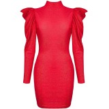 Rotes Minikleid CADR006 von Demoniq Carnival Party Line | Fesselliebe.de