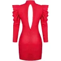Rotes Minikleid CADR006 von Demoniq Carnival Party Line