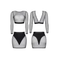 Schwarzes Set LXCharo001 von Demoniq LadyX