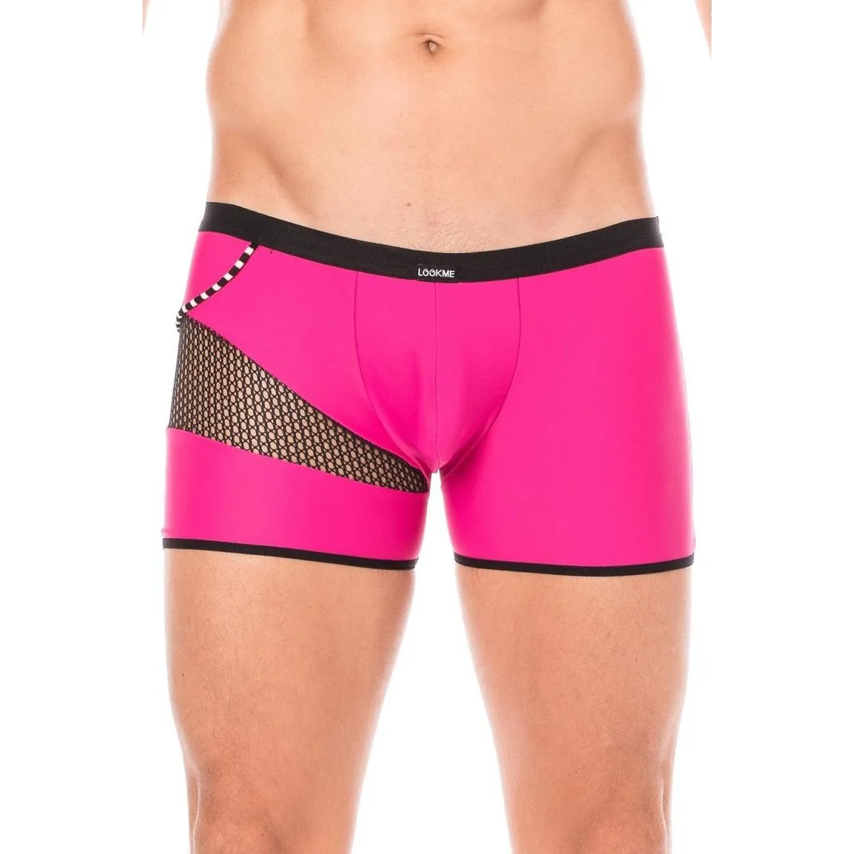 Herren Boxer Short 2004-67 magenta von Look Me | Fesselliebe.de
