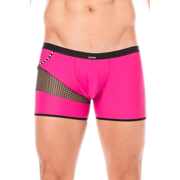 Herren Boxer Short 2004-67 magenta von Look Me | Fesselliebe.de