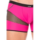 Herren Boxer Short 2004-67 magenta von Look Me | Fesselliebe.de