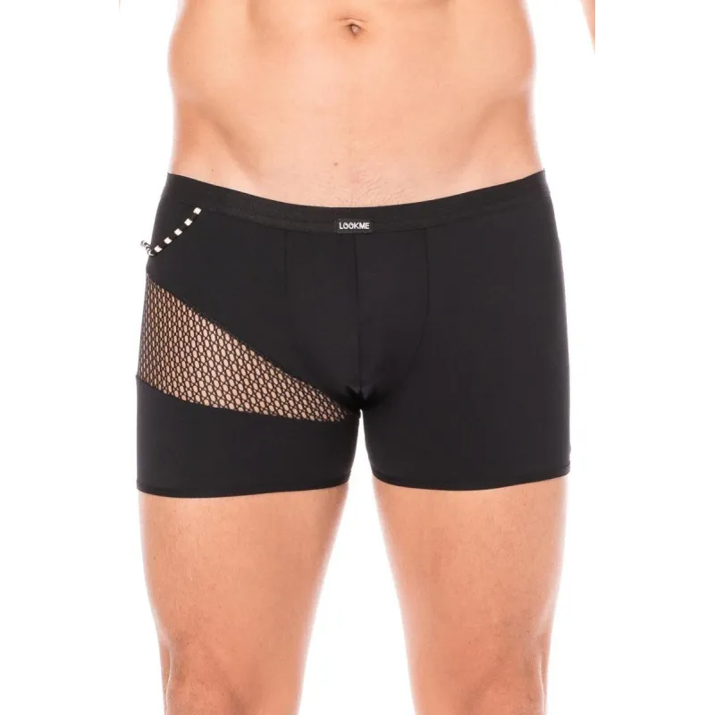 Herren Boxer Short 2004-67 schwarz von Look Me | Fesselliebe.de