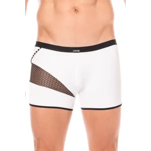 Herren Boxer Short 2004-67 weiß von Look Me | Fesselliebe.de
