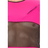 Herren T-Shirt 2004-81 magenta von Look Me | Fesselliebe.de