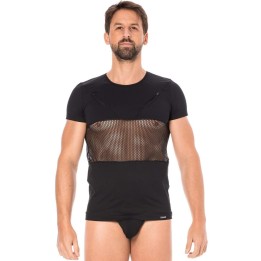 Herren T-Shirt 2004-81 schwarz von Look Me | Fesselliebe.de