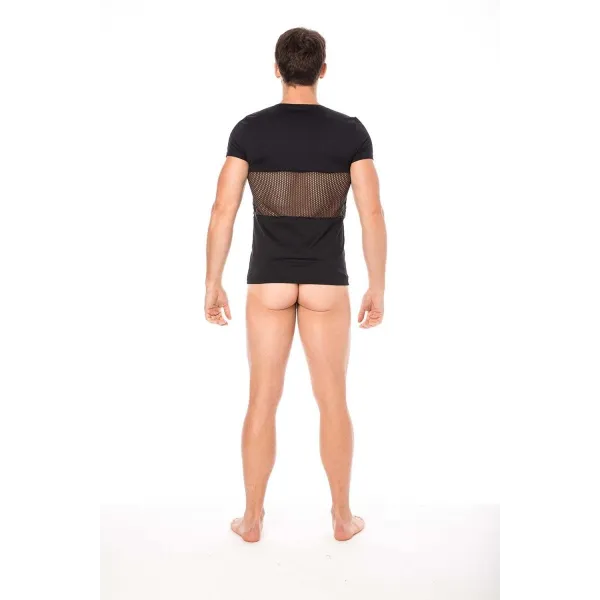 Herren T-Shirt 2004-81 schwarz von Look Me | Fesselliebe.de