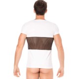 Herren T-Shirt 2004-81 weiß von Look Me | Fesselliebe.de
