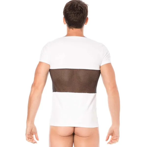 Herren T-Shirt 2004-81 weiß von Look Me | Fesselliebe.de