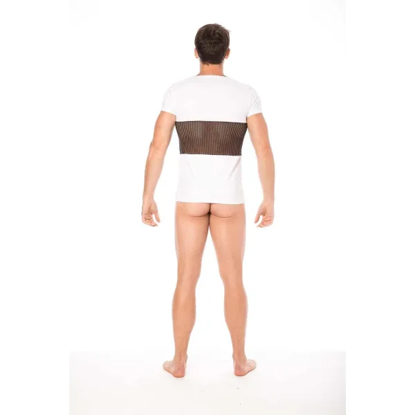 Herren T-Shirt 2004-81 weiß von Look Me | Fesselliebe.de