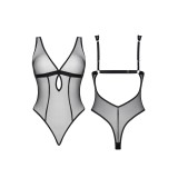Schwarzer Body LXMireia001 von Demoniq LadyX | Fesselliebe.de