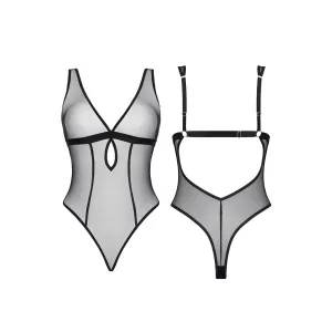 Schwarzer Body LXMireia001 von Demoniq LadyX