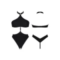Schwarzer Body LXNita001 von Demoniq LadyX