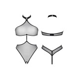 Schwarzer Body LXNieve001 von Demoniq LadyX | Fesselliebe.de