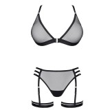 Schwarzes Set LXAdora001 von Demoniq LadyX | Fesselliebe.de