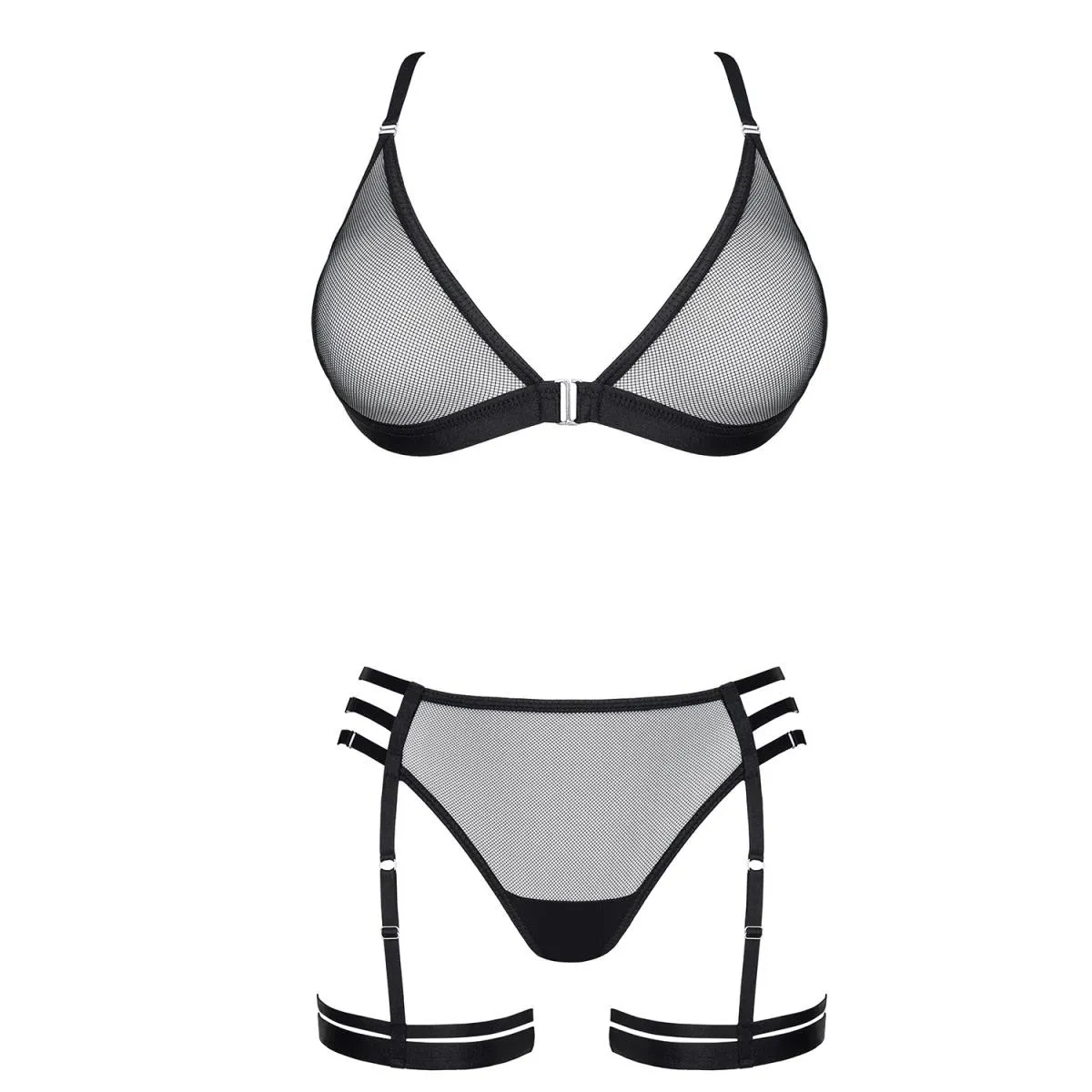 Schwarzes Set LXAdora001 von Demoniq LadyX | Fesselliebe.de