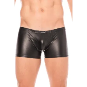 Schwarze Wetlook-Boxer 2008-67 von Look Me | Fesselliebe.de