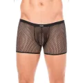 Schwarze Netz Boxer Short 2007-67 von Look Me