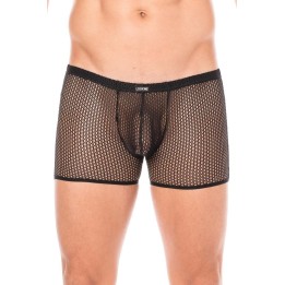 Schwarze Netz Boxer Short 2007-67 von Look Me | Fesselliebe.de