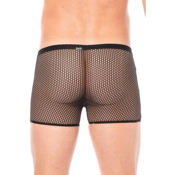 Schwarze Netz Boxer Short 2007-67 von Look Me | Fesselliebe.de
