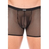 Schwarze Netz Boxer Short 2007-67 von Look Me | Fesselliebe.de