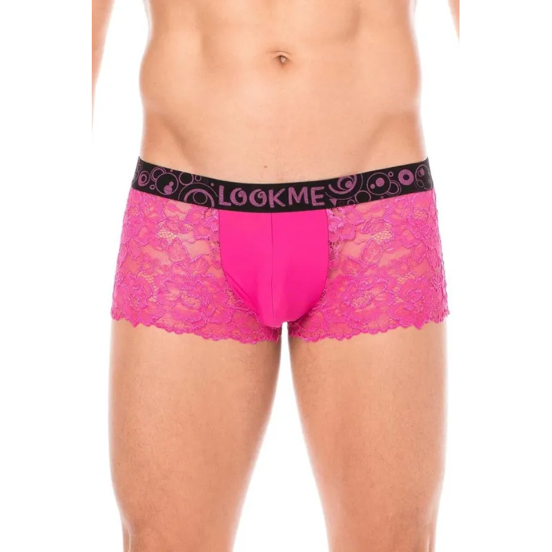 Herren Boxer Short 2006-67 magenta von Look Me | Fesselliebe.de